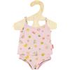 Heless 1514 - Intimo per Bambole Principessa Emily, in Rosa, Set di 2 Pezzi con Canottiera e Mutandine, per Bambole e Peluche di Dimensioni 28-35 cm