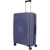 travelite valigia rigida grande, 4 ruote, ORBITA, trolley con guscio infrangibile e pratico divisorio interno, chiusura TSA, 77 cm, 103 litri