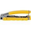 Klein Tools VDV211-048 - Crimpatrice a compressione coassiale, crimpatrice per cavi e connettori coassiali