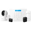 Nivian - Kit Allarme Casa e Ufficio WiFi/GSM Senza Canoni Mensili con Telecamera HD 2K | Controllo Remoto via App Tuya | Sirena 95 dB | Installazione Facile | Espandibile fino a 60 Dispositivi
