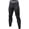 Yuerlian Leggings da corsa da uomo Cool Dry Gym Tights Leggings per uomo a compressione strato base pantaloni sportivi