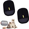 LIUYIDM Pet Static Hair Removal Gloves 2 Pezzi Static Removal Gloves for Pet Hair 15 * 20cm Reusable Pet Grooming Gloves, Adatto ai Proprietari Che Tengono Gatti e Cani in Casa