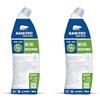 SANITEC igiene sicura Sanitec WC GEL Green Power, Gel disincrostante per una pulizia profonda del WC, Rimuove Sporco e Calcare e Lascia una Profumazione Gradevole, certificato EU Ecolabel, 700 ml (Confezione da 2)