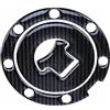 QIUMING® antiscivolo serbatoio moto adesivi antiscivolo moto universali adesivo serbatoio motos nero Adatto alla maggior parte delle motociclette Protegge il serbatoio da graffi (stile 2)