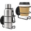 VGECEE Portabicchieri Magnetico 2 Pezzi Auto Portabevande Portabicchieri Auto Supporto Magnetico per Bicchieri di Birra Portabevande per Barche Portabevandi per Auto Barca per Thermos, Tazze da Caffè