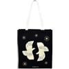 RADLEY London - Borsa a tracolla da donna con due tortore e apertura superiore, misura media, colore: nero