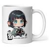 Pure Print Cut Zenless Zone Zero - Tazza da 330 ml, motivo anime e gaming, Nicole Demara, Jane Doe & Nekomiya Mana, perfetta per i fan (Jane Doe)