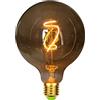 TIANFAN Lampadina LED Vintage Big Globe G125 2W colore fumo 220-240V E27 lampadina decorativa Calore Glow