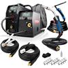 PATON MultiPRO-350-15-4-400V 350A Saldatrice TIG MIG MMA professionale 3 in 1 - 550A TIG HF, MMA e MIG MAG con connettore EURO, 400V, Inverter ad alte prestazioni per l'industria