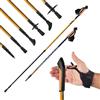 MSPORTS Bastoncini Nordic Walking Premium Carbon | Nero/Arancione | Selezionabile con Borsa (MSPORTS Bastoncini Nordic Walking Premium Carbon | Nero/Arancione | con Borsa)