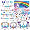 ZOOI Kit per Braccialetti, Gioielli Fai da Te, Idee Regalo Originali Bambina, Ragazza 4-13 Anni per Natale, Compleanno