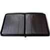 docsmagic.de PRO-Player 12-Pocket Playset Zip-Album Black - 480 Card Binder - MTG - PKM - YGO - Cerniera Nero