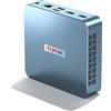 Trycoo WI-6 Mini PC, Intel Alder Lake N95 (fino a 3,4 GHz) Mini Computer, 8 GB RAM, 256 GB M.2 SATA SSD, Supporta Triple 4K UHD/HD 2.0/LAN/USB-C/Dual-Band WiFi per la casa/l'ufficio.