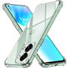 iVoler Cover per OnePlus Nord 2T, Custodia Trasparente per Assorbimento Degli Urti con Paraurti in TPU Morbido, Sottile Morbida in Silicone TPU Protettiva Case