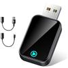 Alltotive S2 Mini Adattatore CarPlay Wireless per iPhone, Converte Cablato in Wireless, USB e Type-C Plug and Play, Compatibile Auto con CarPlay Cablato dal 2016, iPhone iOS 10+