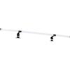 SEBSON LED Luce Specchio Bagno 120cm IP44 - Montaggio su Mobile, Luce a Morsetto - Bianco Neutro 4000K 12W 1550lm - Lampada Specchio 360° 1200x117x50mm