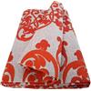 Home Tresor - Telo Arredo Cotone Copritutto Granfoulard Copridivano Multiuso Tovaglia Copriletto Leggero Mezza Stagione Modello Prestige Motivo Arancio, 240 * 280 cm