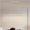 CONERY Lampadario a LED a Onda Lunga 3000-6000K Lampada a Sospensione Illuminazione a Sospensione a LED dimmerabile Decorazioni per la casa Moderne Apparecchi di Illuminazione a Sospensione a LED