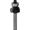 Bosch 1 fresa rotonda Pro (per legno tenero, legno duro, diametro 19 mm, accessorio professionale, fresa manuale, router)