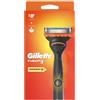 Gillette Fusion5 Power - Rasoio da uomo, 1 lama, progettato con lame antifrizione per un massimo di 20 rasature per ogni ricarica di lama