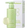 BY WISHTREND Detergente schiumogeno al tè verde e agli enzimi 140 g, papaina, complesso di latte di grano, idratante, pulizia dei pori, per pelli sensibili