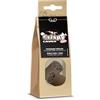 GlasGarten Crispy Caves | Taglia Baby / 2 pezzi - Grotte mangiabili per gamberetti decorativi, 2 in 1 = nascondiglio e mangiatoia, ricche di fibre con fibre di legno e foglie di noce