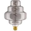 Eglo Lampadina XXL E27, dimmerabile, a spirale, stile rétro, molto grande, in vetro fumé, 4 W, 110 lumen, luce bianca calda, 2000 K, lunghezza 20,5 cm