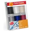 Gütermann creativ Set filo da cucito con 6 bobine Cotton 30 300 m in diversi colori