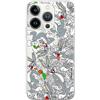 ERT GROUP custodia per cellulare per Apple Iphone 13 PRO MAX originale e con licenza ufficiale Looney Tunes, modello Bugs 013 adattato alla forma dello smartphone, con effetto glitter overflow