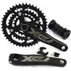 ENGWE MTB Guarnitura per Mountain Bike a 27 velocità, Corona Cava Integrata, Corona dentata