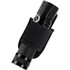 LUTER Porta Torcia Cinturone, Open Top Cella D Porta Torcia Custodia per Fondina Leggera in Nylon Adatto a Cinture da Lavoro da 50 mm, 58 mm (Nero)