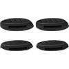 ToughAsNails Naselli per occhiali Oakley Plazma OO9019, Black-LS, Taglia unica