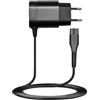 Panlouting Sostituzione Cavo di Ricarica Caricabatterie 4,3V per Rasoio Elettrico, compatibile con A00390 Philips OneBlade Norelco QP2721 QP2821 QP2520 QP2620 MG3720 MG3730 MG5720 MG5730