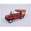 OPO 10 - Camion dei Pompieri in Scala 1/43 Compatibile con Land Rover Defender 130 Hazardous Environment Intervention Vehicle (GRIMP) - Veicolo Leggero per Vigili del Fuoco Hachette CPL03