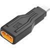CERRXIAN Adattatore da XT60 a Tipo C, connettore di ricarica maschio da XT60 maschio a USB Tipo C maschio, adattatore di estensione da XT60 a USB C 100 W 20 V/5 A per notebook, proiettori