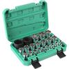 CPROSP 21 Pcs Chiavi a Bussola femmina 12 denti 1/2 8-36mm, Chiave a Bussola con Custodia Robusta e Portatile, Set di Chiavi a Bussola CR-V in Acciaio