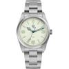 watchdives WD1016 VH31 Orologio al Quarzo, Orologi da Uomo Quadrante da 37 mm Orologio da Polso in Acciaio Inossidabile Luminoso Impermeabile 100 M