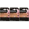 Duracell 3X Duracell 399/395 SR927 Con Ossido D'Argento (3 Blister Da 1 Batteria) 3 Pile