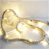TAOZHUGONG Catena luminosa a LED a conchiglia, 15 LED, decorazione da tavolo, 1,5 m, micro catena luminosa a LED, funzionamento a batteria, per esterni 6 W (A - 1,5 m)