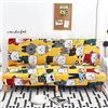 WJHDWYD Copridivano senza braccioli Copridivano elasticizzato Copridivano futon Copridivano senza braccioli con gonna a volant(T2)
