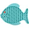 Hwtcjx Ciotola per Cani Anti Ingozzamento, Ciotola Cane per Lenta Assunzione del Cibo per Animali Domestici, Slow-Eating Bowl per Cani e Gatti (19 x 24,5cm, blu)
