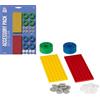 PLUS PLUS - Kit di accessori - Ruote e base di costruzione - Gioco di costruzione per bambini da 3 anni - PP3966