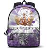 One Piece Luffy Gear 5-Zainetto Piccolo HS FAN, Lilla, 25 x 35 cm, Capacità 12 L