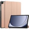 GOZOPO Custodia per Samsung Galaxy Tab A9+ / A9 Plus 11 Pollici 2023 (SM-X210/X215/X216/X218), Ultra Sottile Smart Cover con Auto Svegliati/Sonno, Or Rose