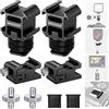 NEEWER 8Pz Kit Adattatori Per Attacco A Hotshoe, Supporti Tripli A Coldshoe, 1/4 Vite, Staffa Per Supporto Flash e Copertura Per Coldshoe Per Fotocamere DSLR,Luce LED,Microfono,Cavalletti, Monitor