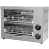 Beckers Tostiera A6 a 6 Pinze in Acciaio Inox - Panini Pizzette e Toast
