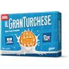 Colussi Il GranTurchese - Biscotti Frollini con Buchi, Farina Italiana, Packaging con Carta Certificata FSC da 800g, 12 Confezioni Salvafreschezza