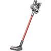 DREAME T20 Mistral Aspirapolvere Senza Fili, Modello Europeo, 0.6 litri, 125.000 rpm, Display LCD a Colori, Batteria Rimovibile, Potenza di Aspirazione di 150AW e 25.000 PA, Rosso/Grigio
