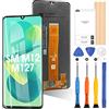 ARSSLY Schermo per Samsung Galaxy M12 M127F Display LCD Touch Digitizer Sostituzione del Gruppo Schermo in Vetro (Nero, Non per A12 A125F)