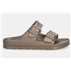 Birkenstock Arizona Eva Gray Taupe Ciabatta Gomma Donna